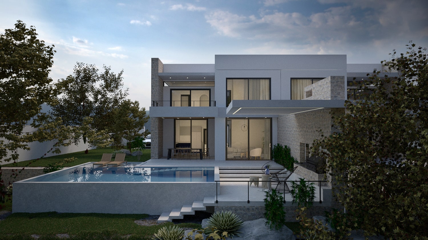 M & K İkiz Villa